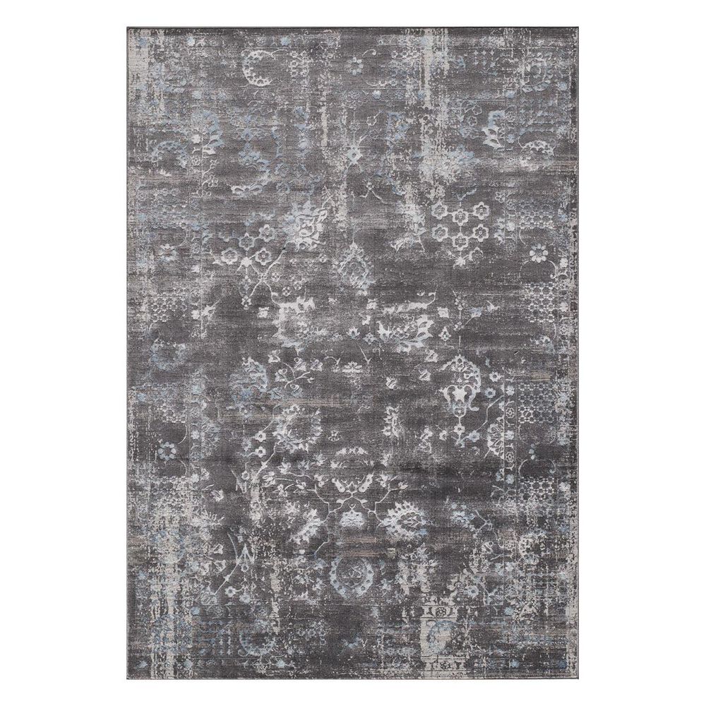 Momeni Juliet JU-01 5" x 7" 6" Charcoal Area Rug , , large