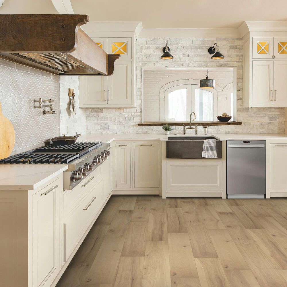 Karastan Farrington Crest Basket Hickory 8&quot; x 54&quot; Laminate, , large