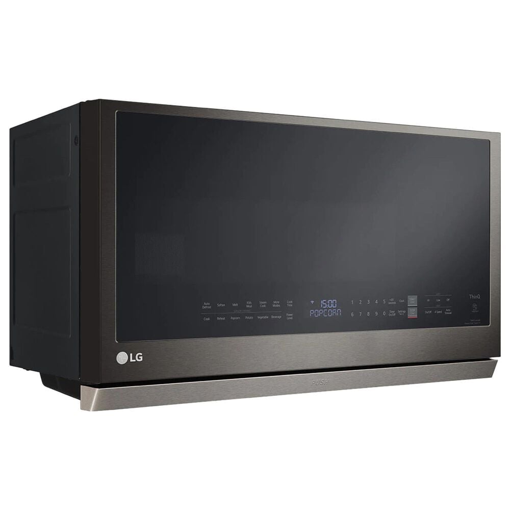LG 2.1 Cu. Ft. Over-the-Range Microwave Oven with EasyClean in Black Stainless Steel, , large