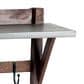 Timberlake Brookside 40" Entryway Coat Hook in Light Gray and Brown, , large