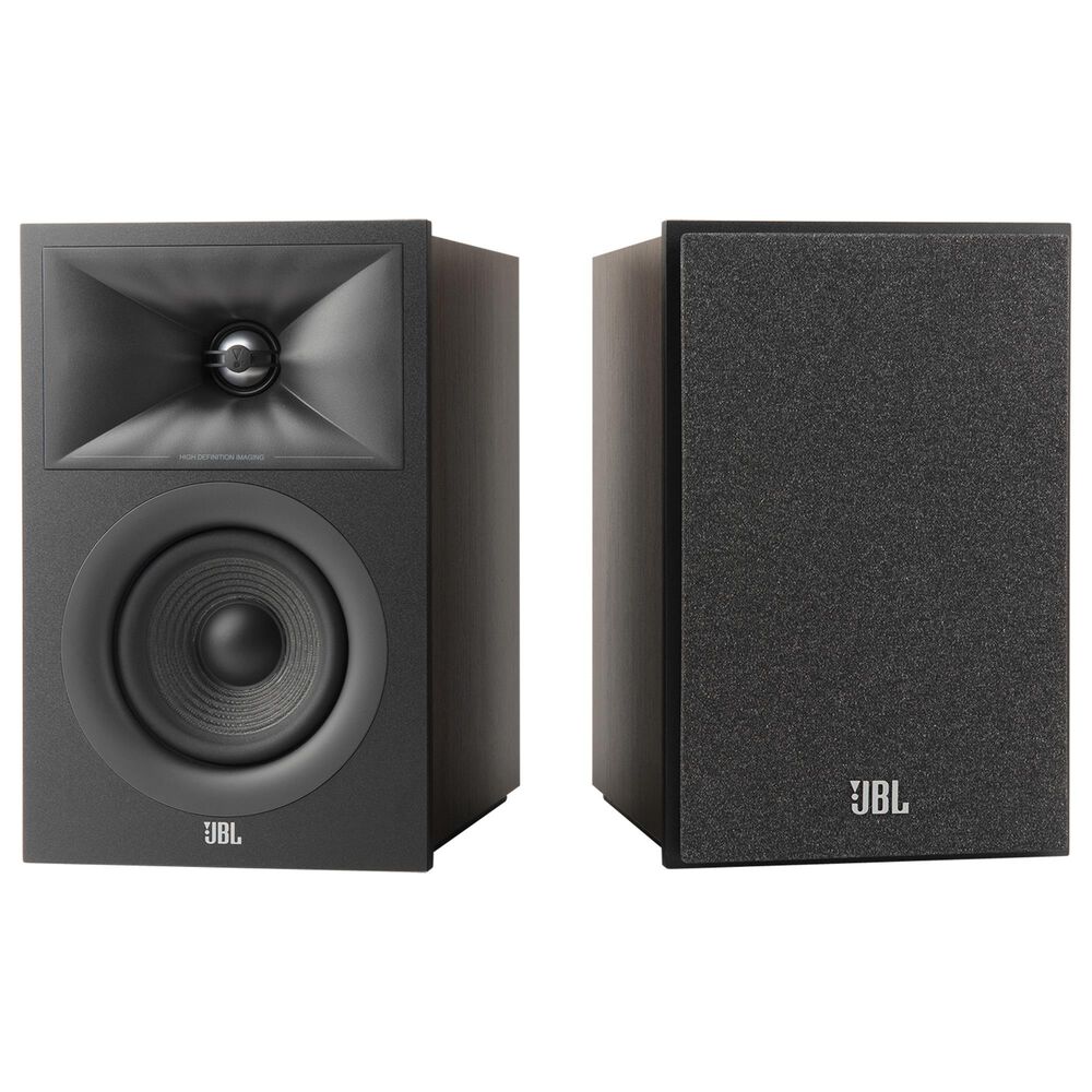JBL Stage 2 4.5&quot; 2-Way Bookshelf Loudspeaker in Espresso &#40;Set of 2&#41;, , large