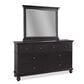 Riva Ridge Oxford 4-Piece Queen Storage Bedroom Set in Rubbed Black, , large