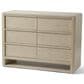 Maxi Cosi Norcal 6-Drawer Dresser Only in Sun Bleach Natural, , large