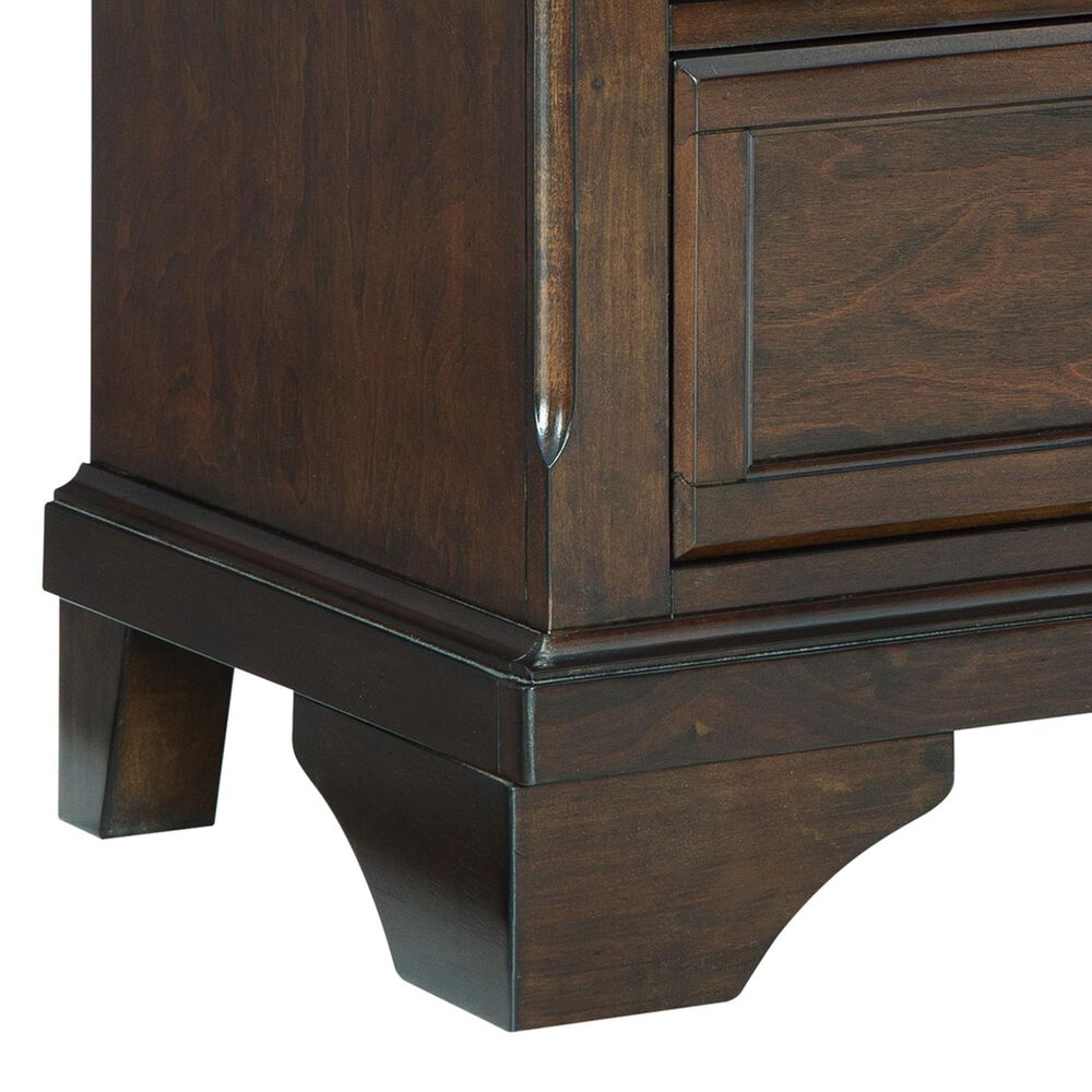 Ashley Trellington 2-Drawer Nightstand in Warm Brown Cherry, , large