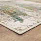 Karastan Epiphany Merce 2"4" x 7"10" Alabaster Runner, , large