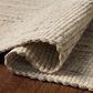 Loloi Valentina Ivory and Grey 2" x 3" Area Rug, , large