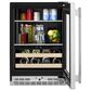 KitchenAid 4.8 Cu. Ft. Right Hinge Beverage Center with Wood Front Racks in PrintShield Stainless Steel, , large