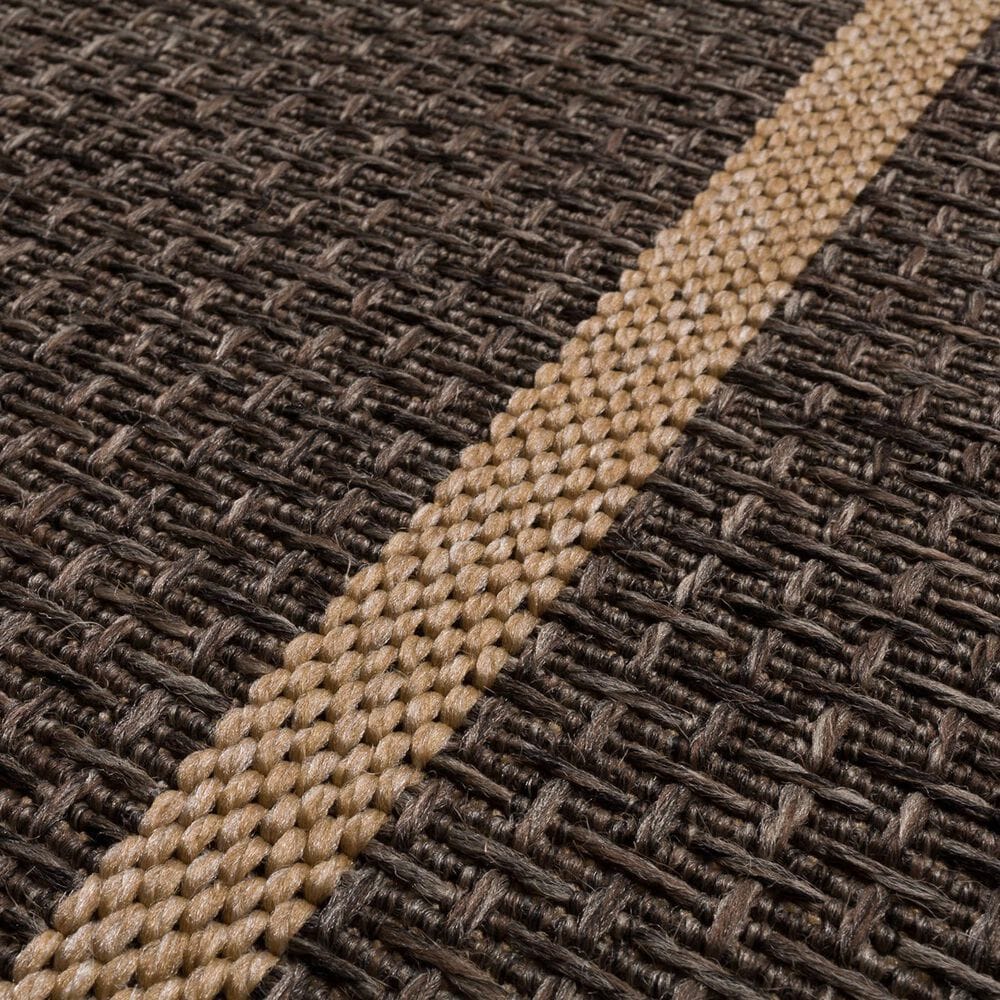 Central Oriental Santorini Long Floats 6&#39;7&quot; x 9&#39;6&quot; Pebble and Natural Area Rug, , large