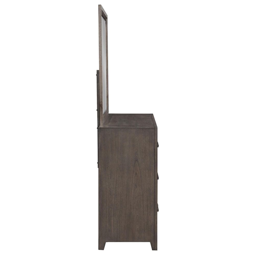 New Heritage Design Landon Dresser Mirror in Walnut, , large