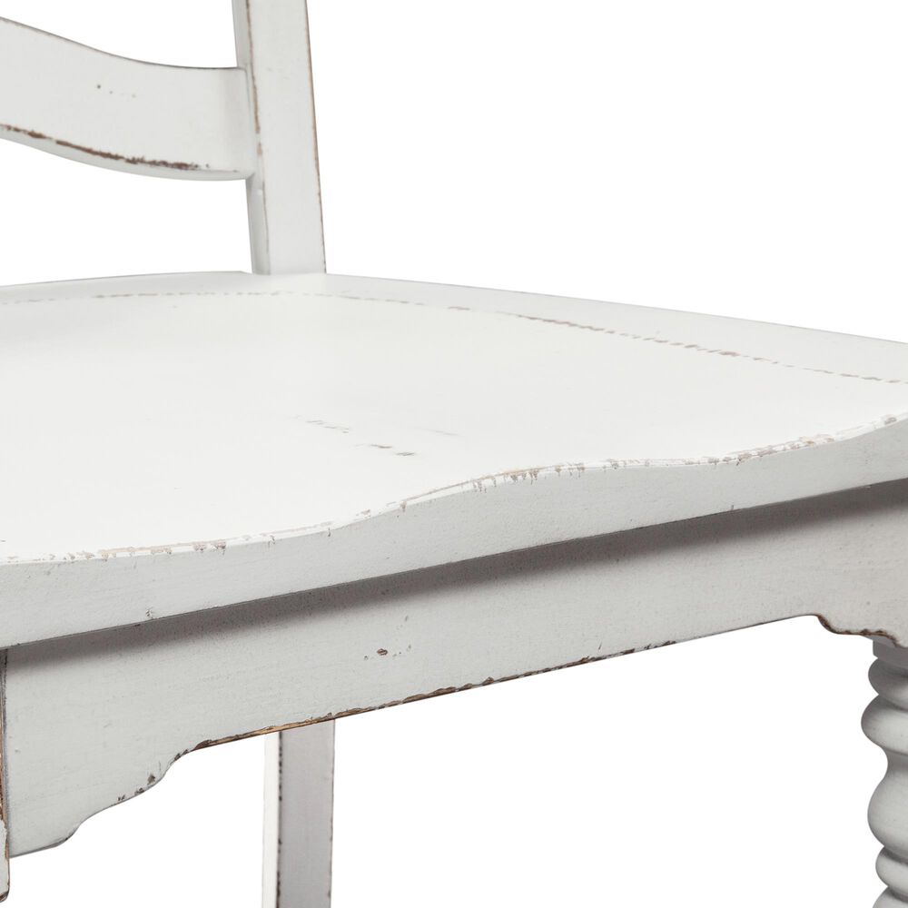 Belle Furnishings Magnolia Manor Side Chair in White &#40;Set of 2&#41;, , large