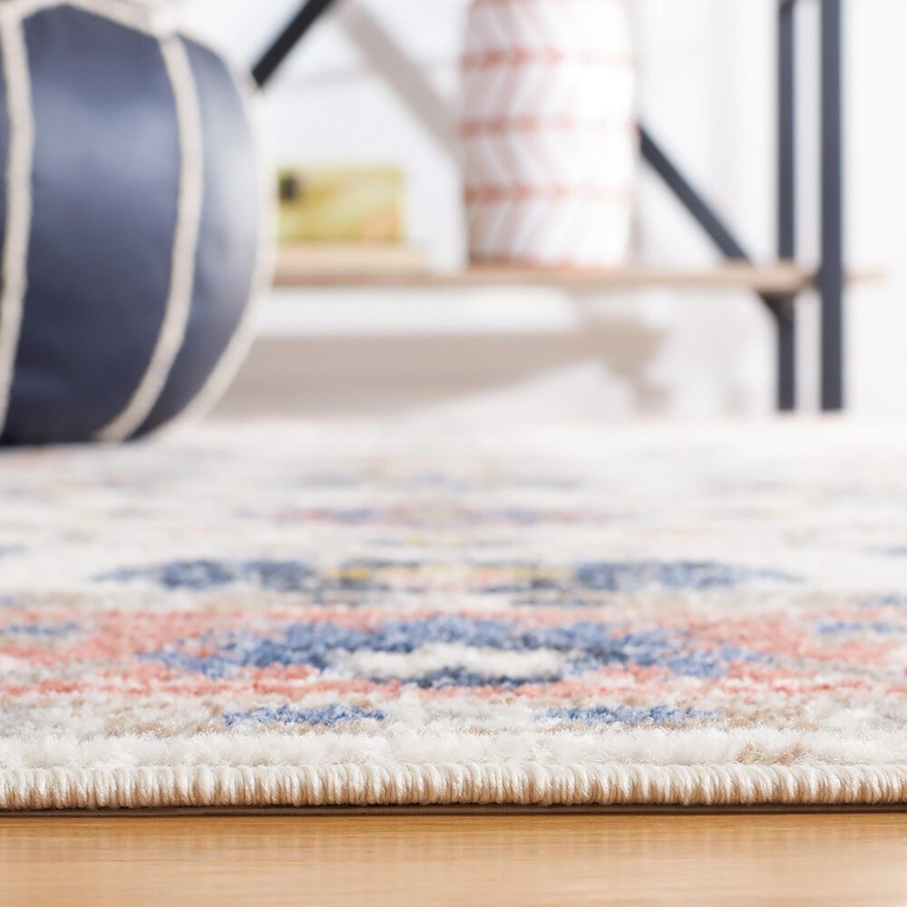 Safavieh Astoria 4&#39; x 6&#39; Ivory and Rust Area Rug, , large