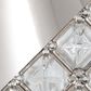 LumiSource Topaz Metal Table Lamp in Polished Nickel and Clear, , large