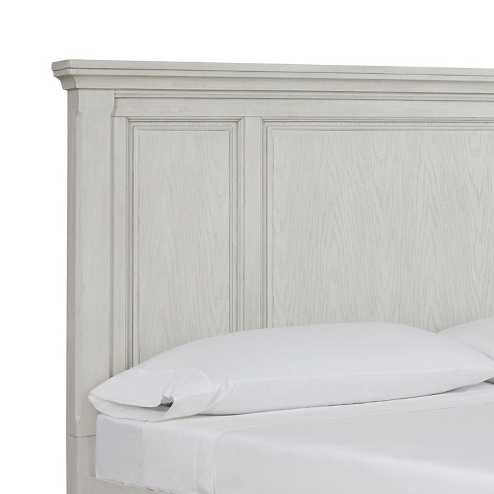 Ashley Robbinsdale California King Panel Storage Bed in Antique White, , large