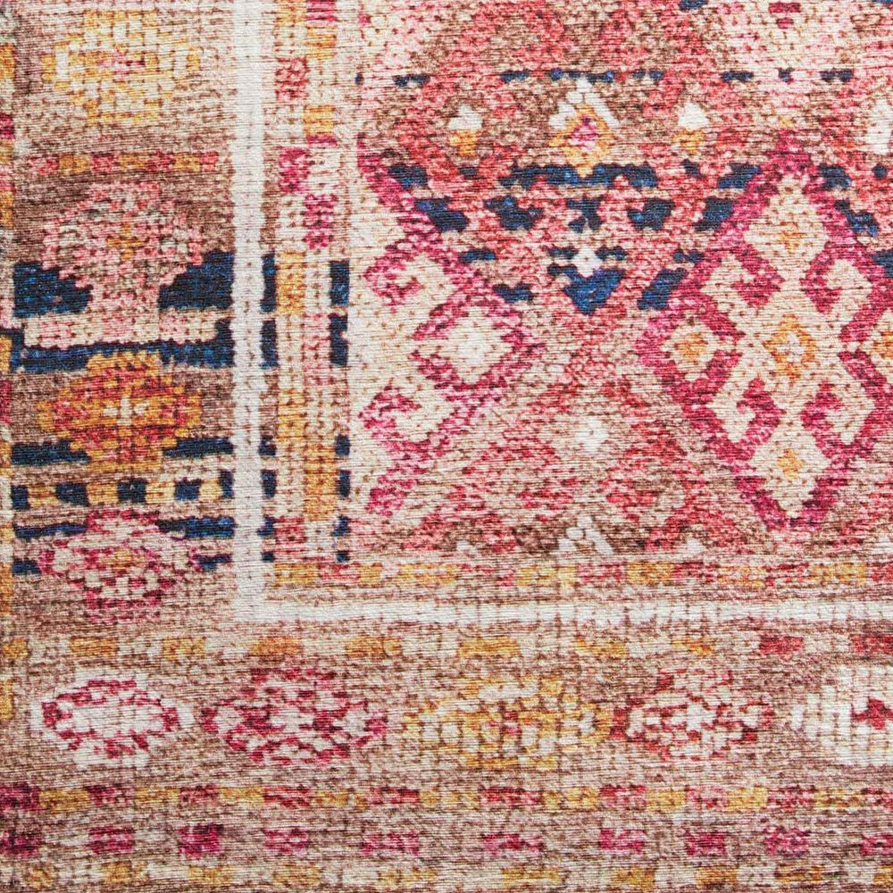 Loloi II Layla  2&#39; x 5&#39; Magenta and Multicolor Area Rug, , large