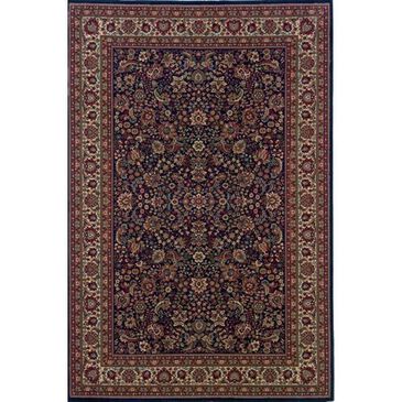 37B Ariana 113B 7"10" x 11" Blue Area Rug, , large