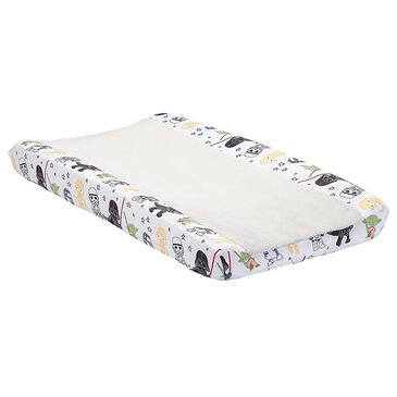 Lambs and Ivy Star Wars Classic Changing Pad Cover in Gray, Green, White and Black, , large