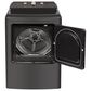 Midea 4.1 Cu. Ft. Top Load Washer and 7 Cu. Ft. Electric Dryer Laundry Pair in Metallic Grey, , large