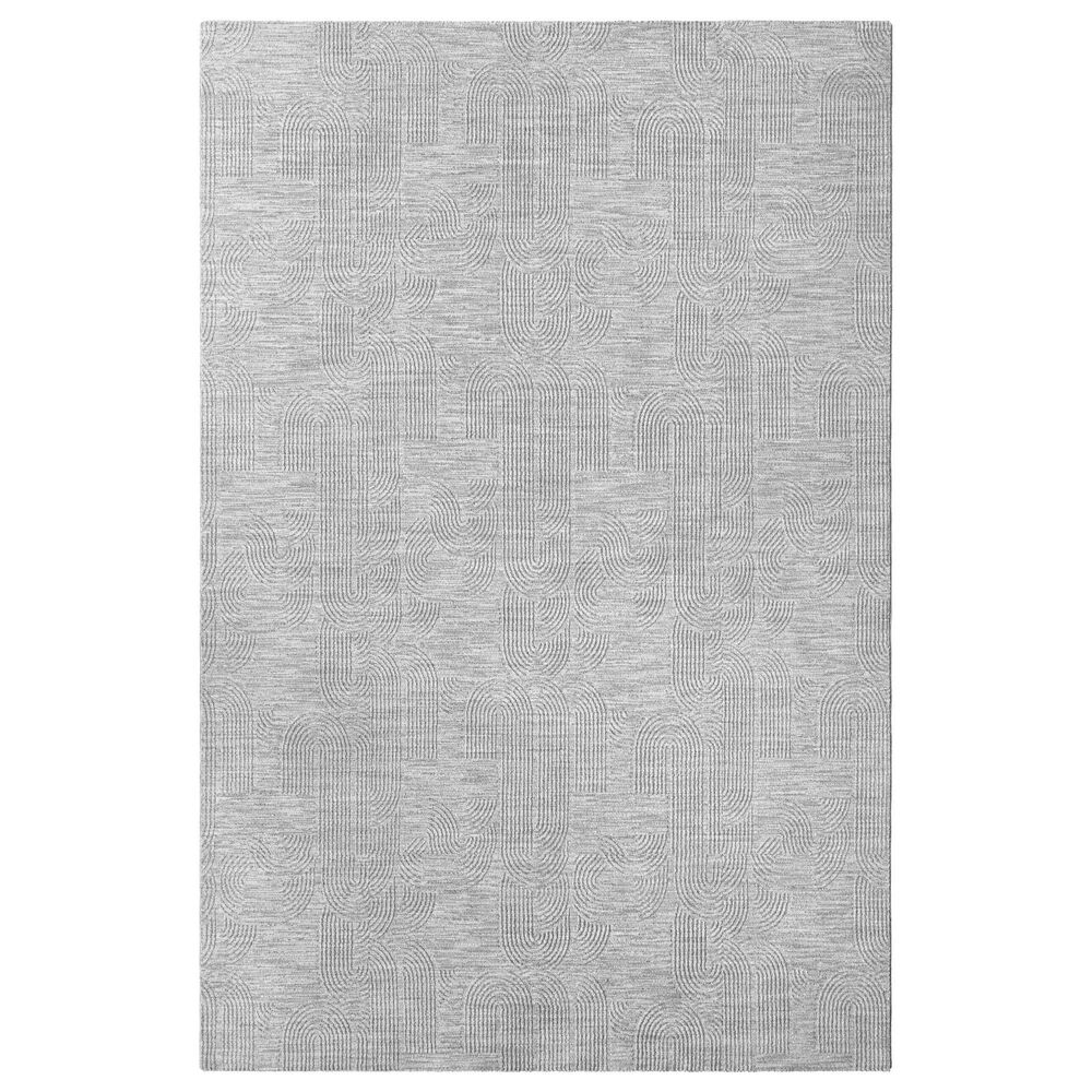 Surya Masterpiece MPC-2311 Medium Gray, Light Gray and Cream 5" x 7"5" Area Rug, , large