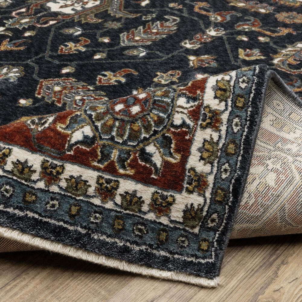 Oriental Weavers Vivian VI05A 9&#39;10&quot; x 12&#39;10&quot; Blue Area Rug, , large