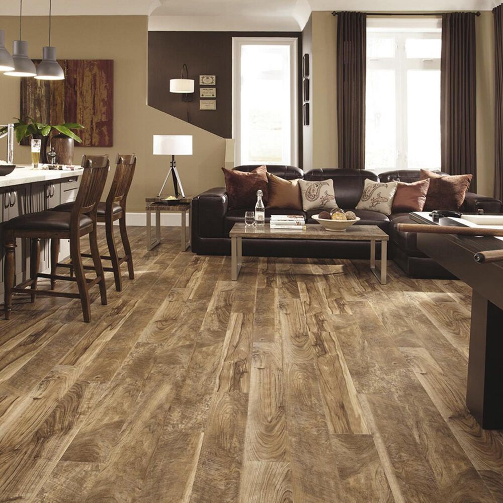 Mannington Heritage Buckskin 6" x 48" Luxury Vinyl Plank, , large