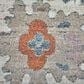 Feizy Dartmouth 39QMF 1"6" Square Blue and Multicolor Area Rug, , large