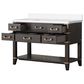 Lexora Home Norwalk 48" Single Bathroom Vanity in Brown Oak with White Cultured Marble Top and Rectangular Sink, , large