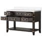 Lexora Home Norwalk 48" Single Bathroom Vanity in Brown Oak with White Cultured Marble Top and Rectangular Sink, , large