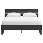 Ashley Socalle 4-Piece Queen Platform Bedroom Set in Black, , large