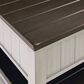 Ashley Darborn Lift Top Cocktail Table in Gray and Brown, , large