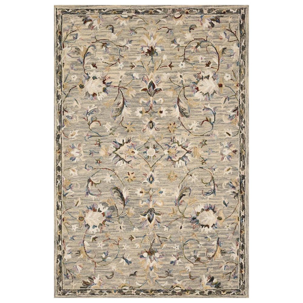 Loloi II Beatty BEA-03 9"3" x 13" Grey Area Rug, , large