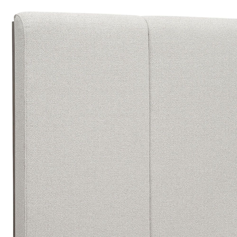 Nicolette Home Anderson Park Dark 5-Piece King Upholstered Bedroom Set in Moose Trail and Frontier Brown, , large