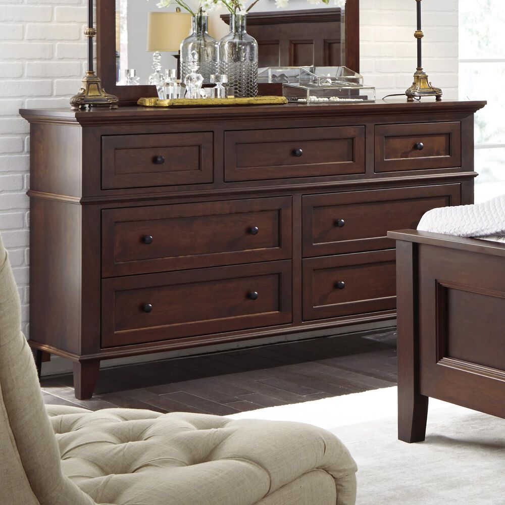 Fleming Furniture Co. Brentwood 7-Drawer Dresser in Sunset, , large