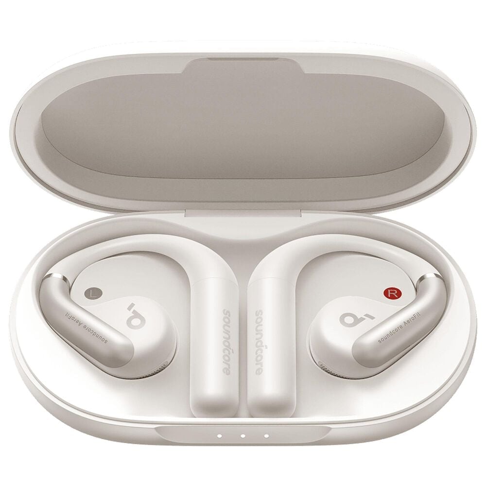 Anker AeroFit Superior Comfort Open-Ear Earbuds in Calm White, , large