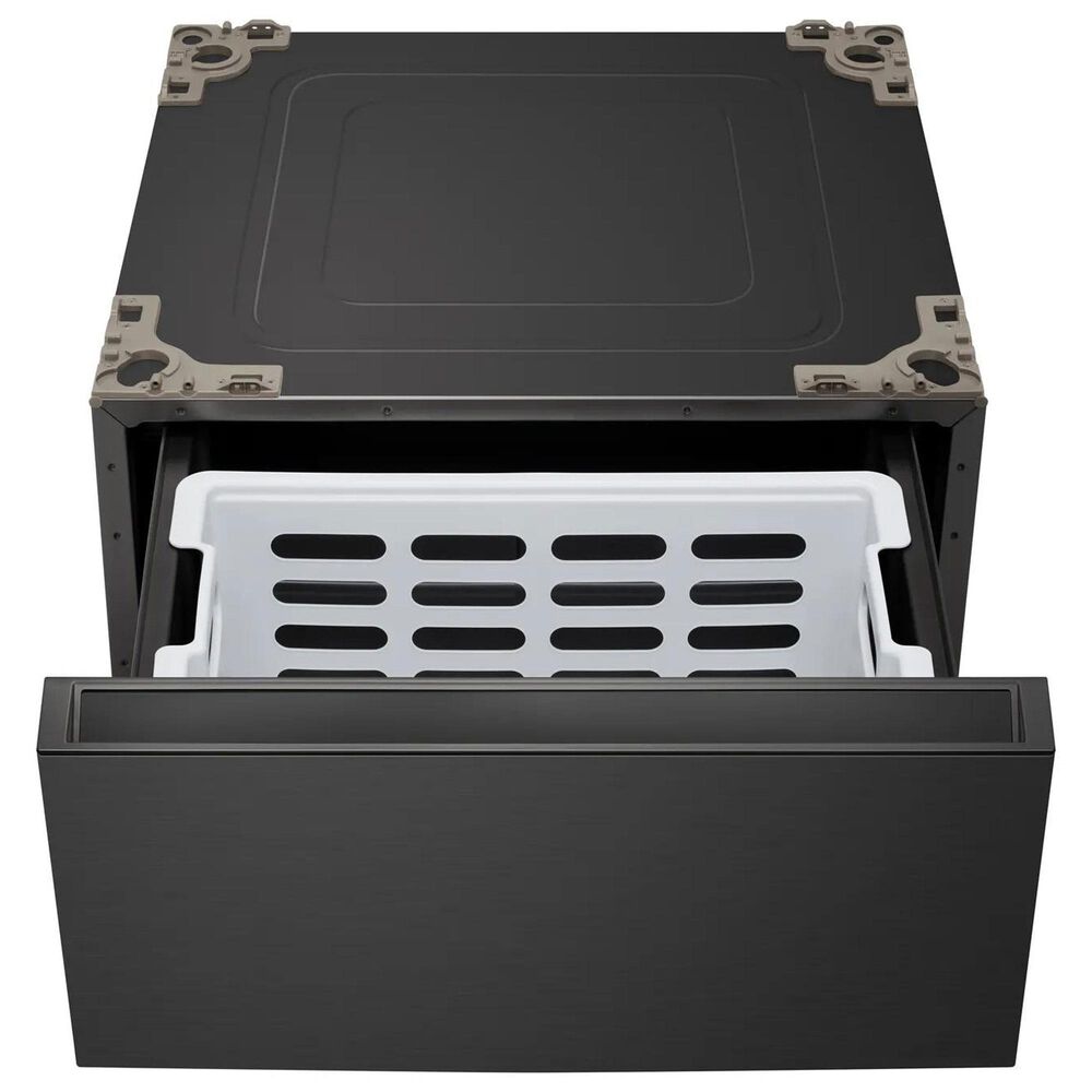LG Signature 29" Laundry Pedestal in Brushed Black Steel, , large