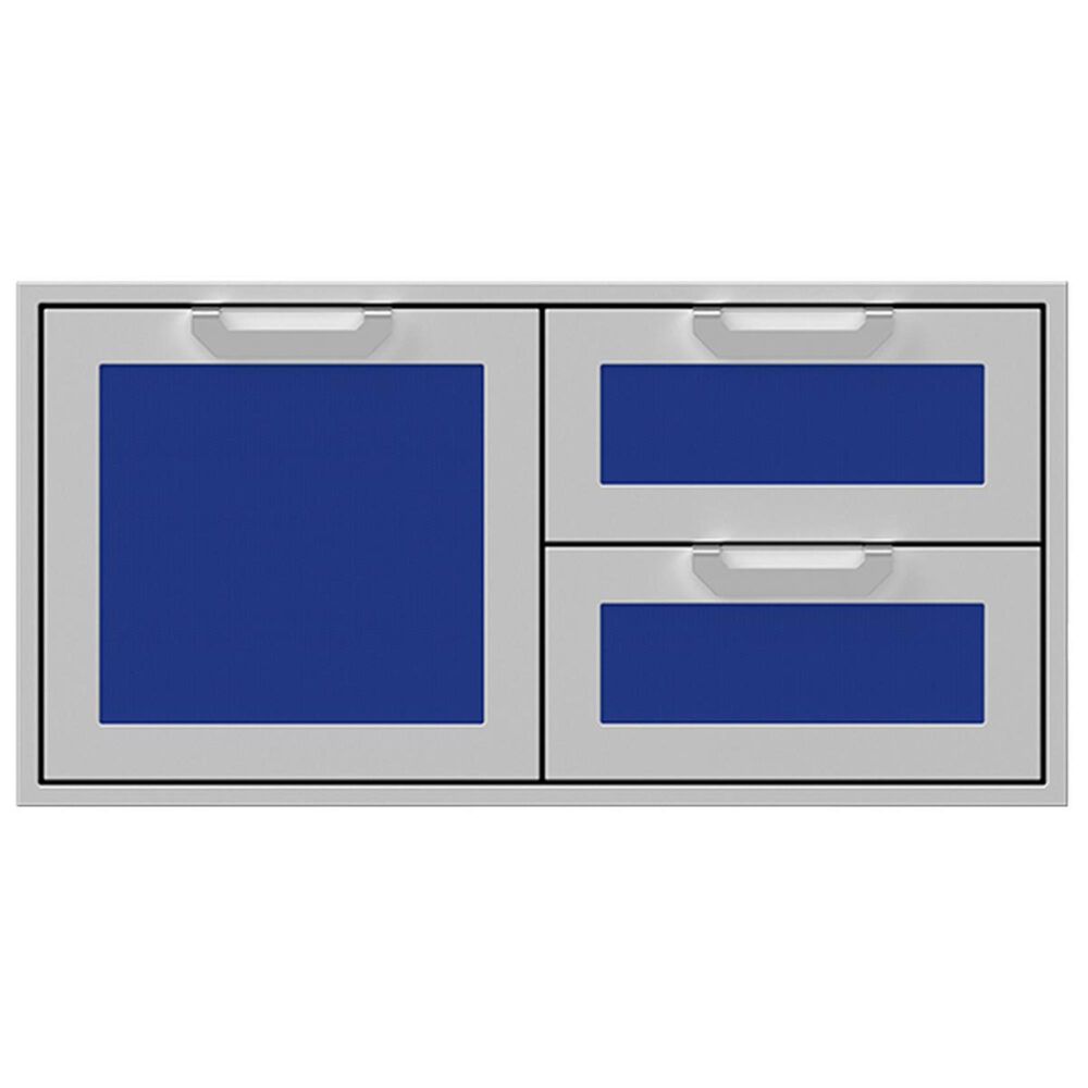 Hestan 42" Double Drawer and Storage in Prince, , large