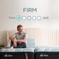 Tempur-Pedic LuxeAdapt 2.0 Firm Split California King Mattress with Low Profile Box Springs, , large