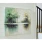 Ashley Garlenridge 48" x 36" Wall Art in Green, Tan and White, , large