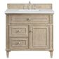 James Martin Vanities Lorelai 36" Single Vanity in Whitewashed Oak with 3 cm Ethereal Noctis Quartz Top, , large
