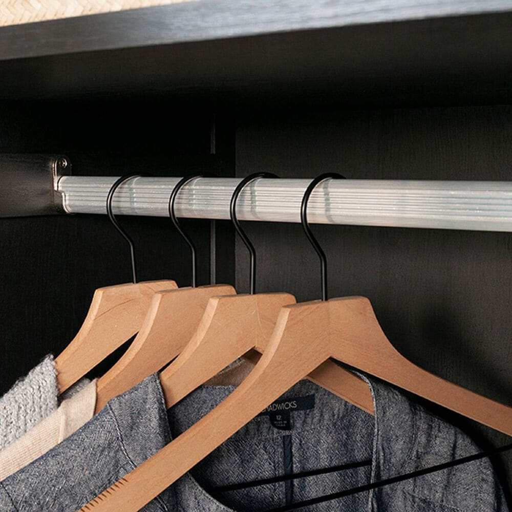 Sauder Select Wardrobe in Raven Oak, , large