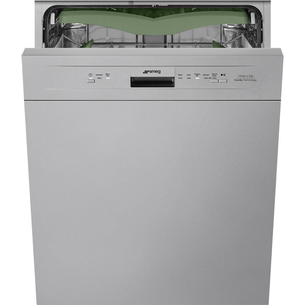 SMEG 24" Built-In Dishwasher with 46 dBA in Silver, , large