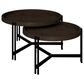 Golden Wave Furniture Huron Nesting Cocktail Table in in Dark Brown and Black, , large