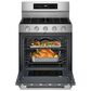 KitchenAid 2-Piece Kitchen Package with 30" Smart Freestanding Gas Range and 30" Over-the-Range Microwave Oven in PrintShield Stainless Steel, , large