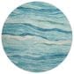 Dalyn Rug Company Pacifica PA6 8" Round Turquoise Area Rug, , large