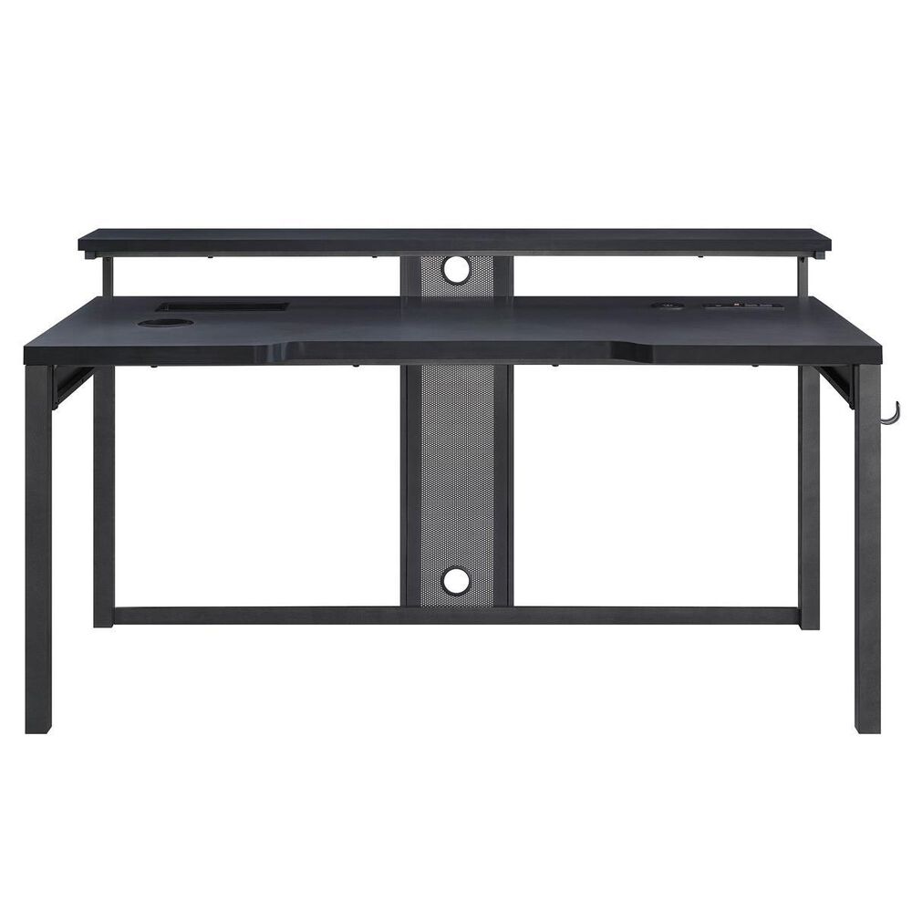 OSP Home 63&quot; Adaptor Gaming Desk in Black, , large