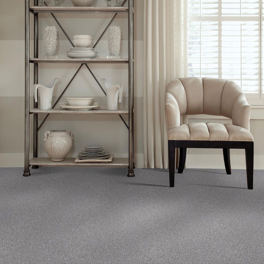 Shaw Just Right II Carpet in Arctic Shadow, , large