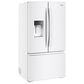 Whirlpool 23.4 Cu. Ft. Counter Depth 3-Door French Door Refrigerator in White, , large