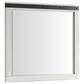 Mayberry Hill Wade Youth Dresser Mirror in White and Black, , large