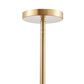 Hampton Park Isla Layered Capiz Chandelier in Gold, , large