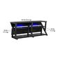 DHP Genesis 60" Gaming TV Stand in Black, , large
