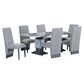 Global Furniture USA 7-Piece Rectangular Dining Set in Grey, , large